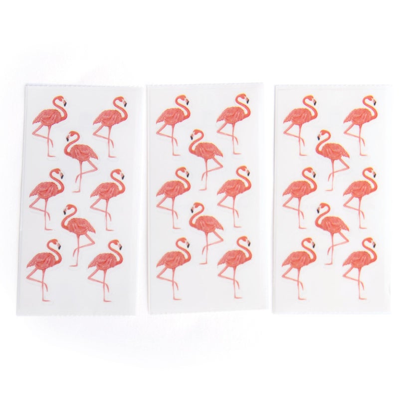 Paper House Productions Sticker Half-Sheets for Crafts, Scrapbooking & Collecting - Flamingo Fun - Image 1
